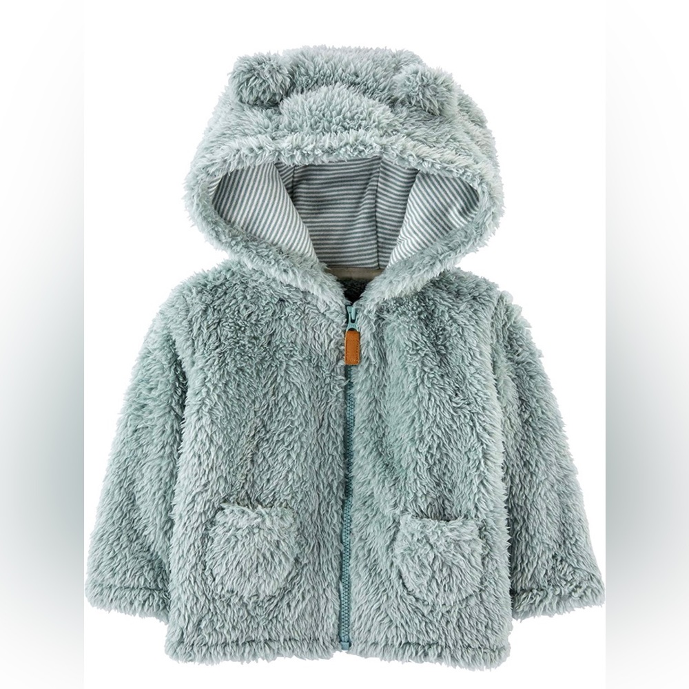 Baby Zip-Up Sherpa Cardigan